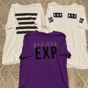 Lot of 3 Men’s Express Shirts